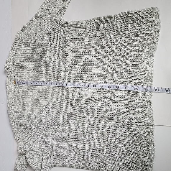 EILEEN FISHER Loose Knit/Knit Open Cardigan/ Size L - Picture 8 of 12